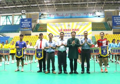 Khai mạc Giải vô địch Cầu mây các đội tuyển xuất sắc quốc gia năm 2024