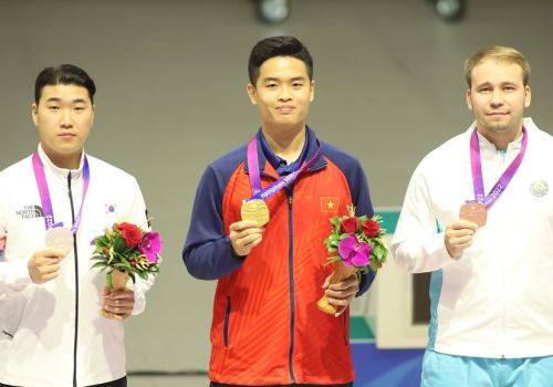 Phạm Quang Huy là vận động viên tiêu biểu toàn quốc 2023